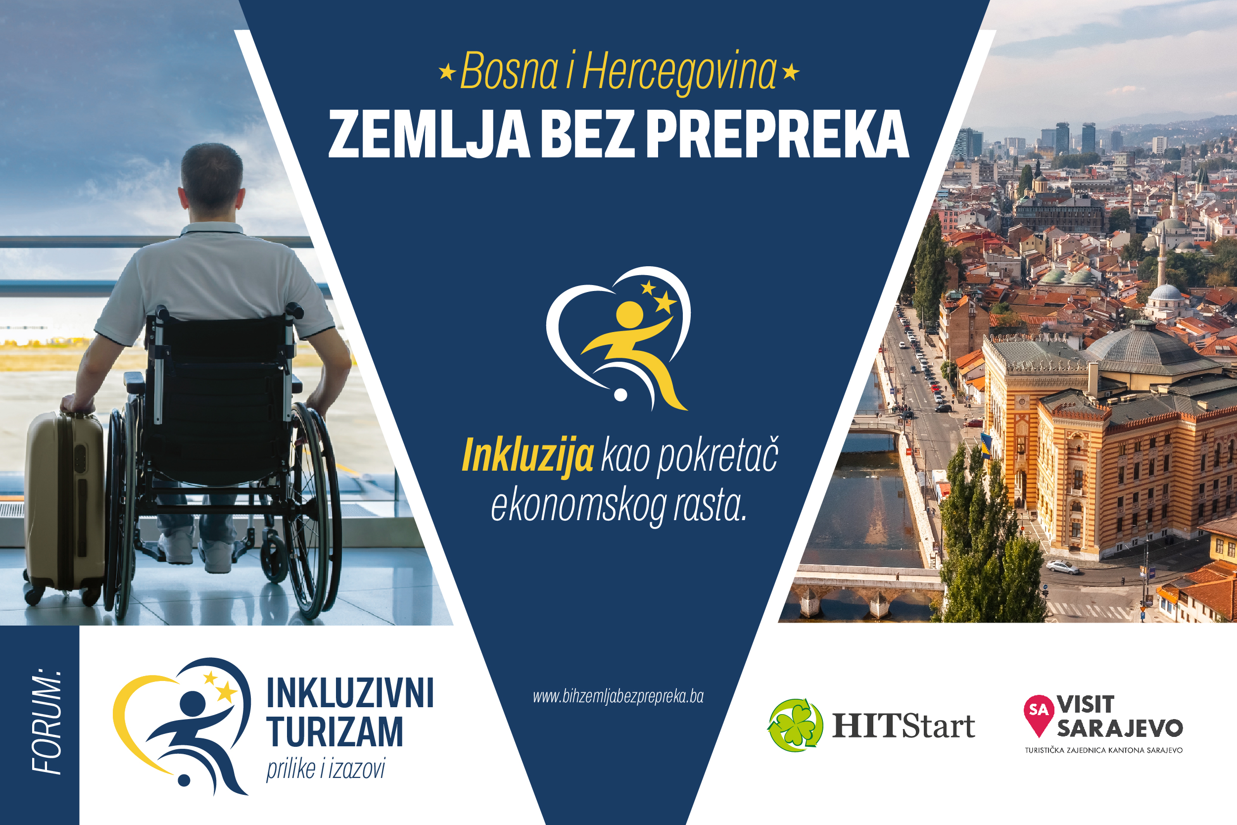 Prvi forum „Inkluzivni turizam Kantona Sarajevo: Prilike i izazovi“ otvara perspektive zapošljavanja, privrednograzvoja i pristupačnog turizma
